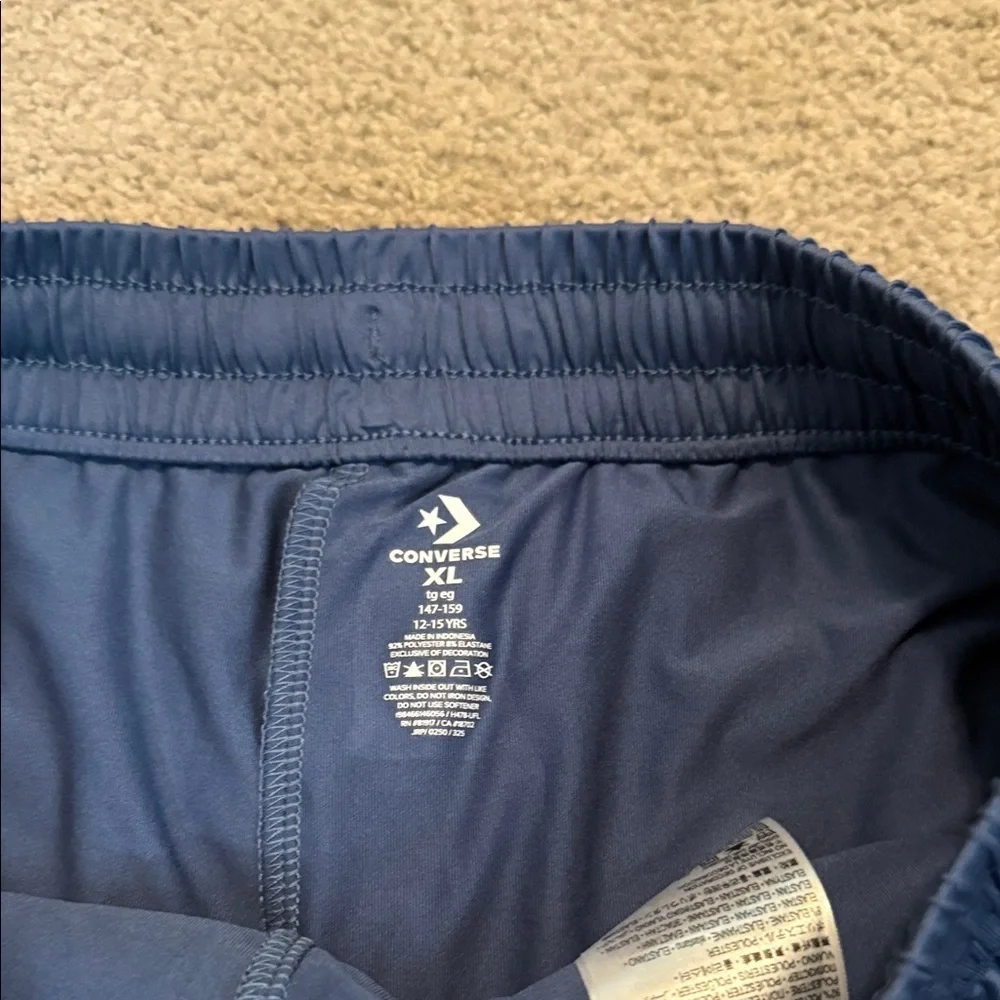 Converse Girl’s Blue Casual Athletic Shorts